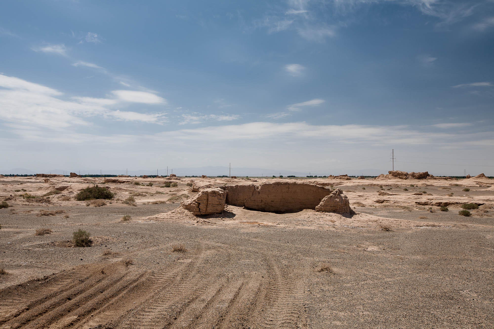 ruin in the desert