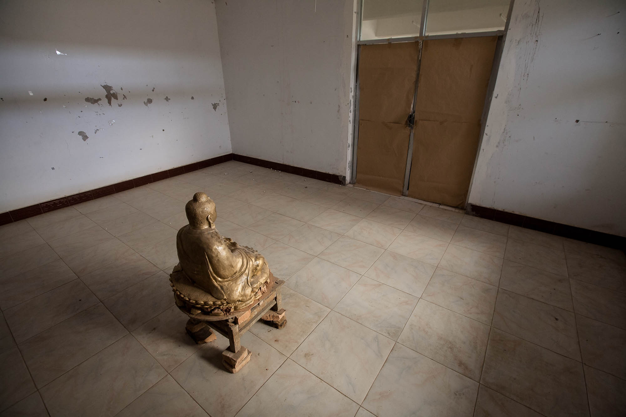 Buddha in a room