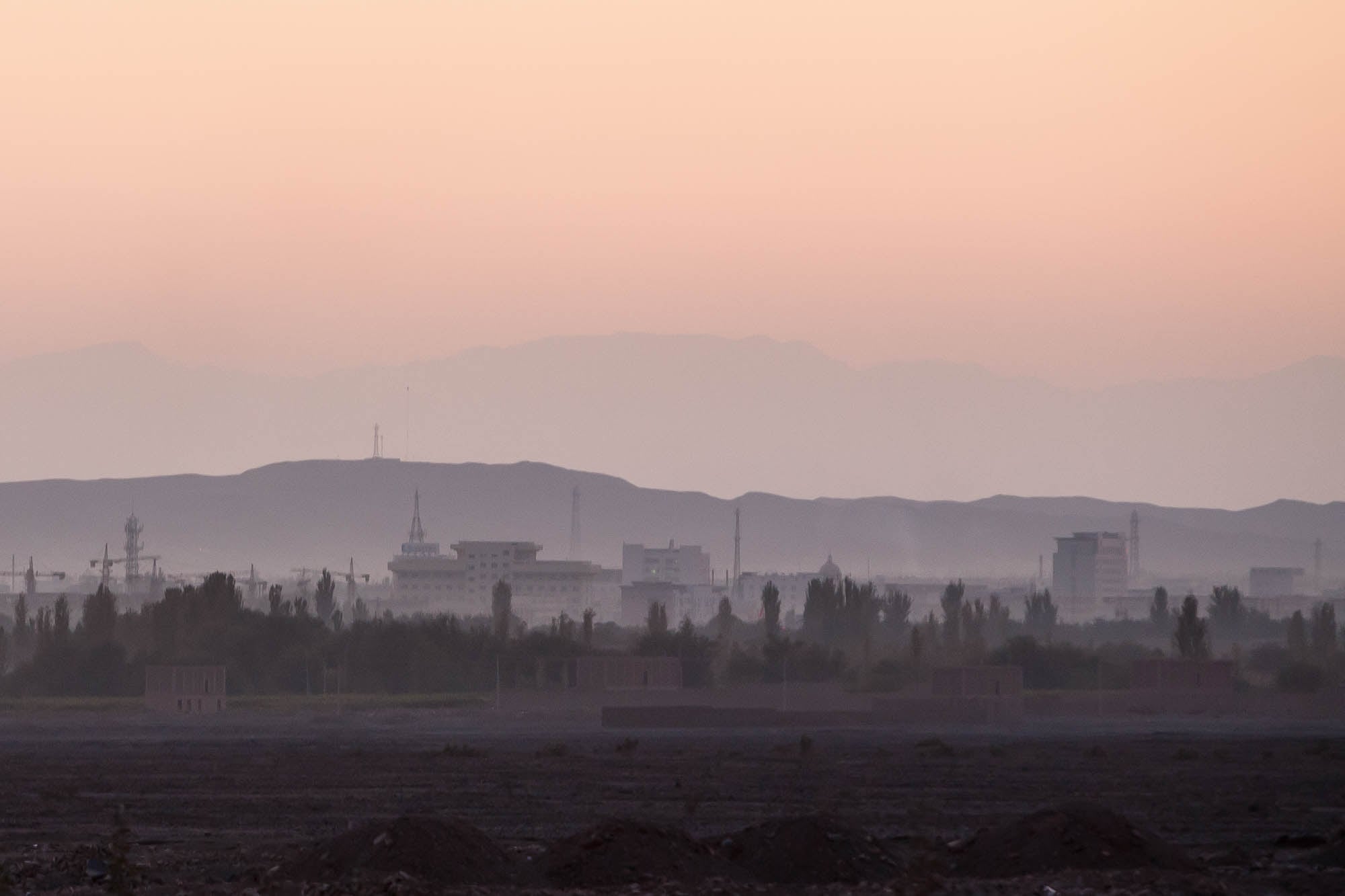 Turpan from the distance
