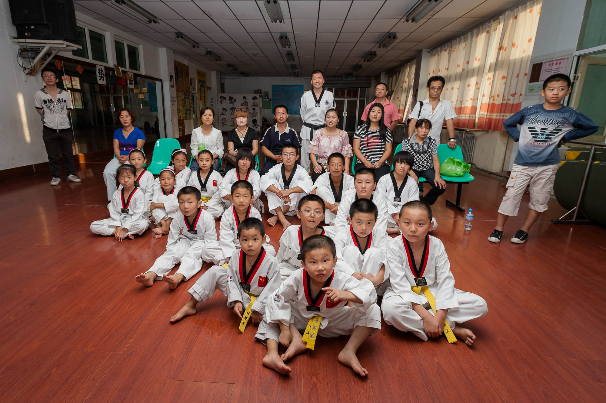 Zhu Hui's Taekwondo Club welcomed me