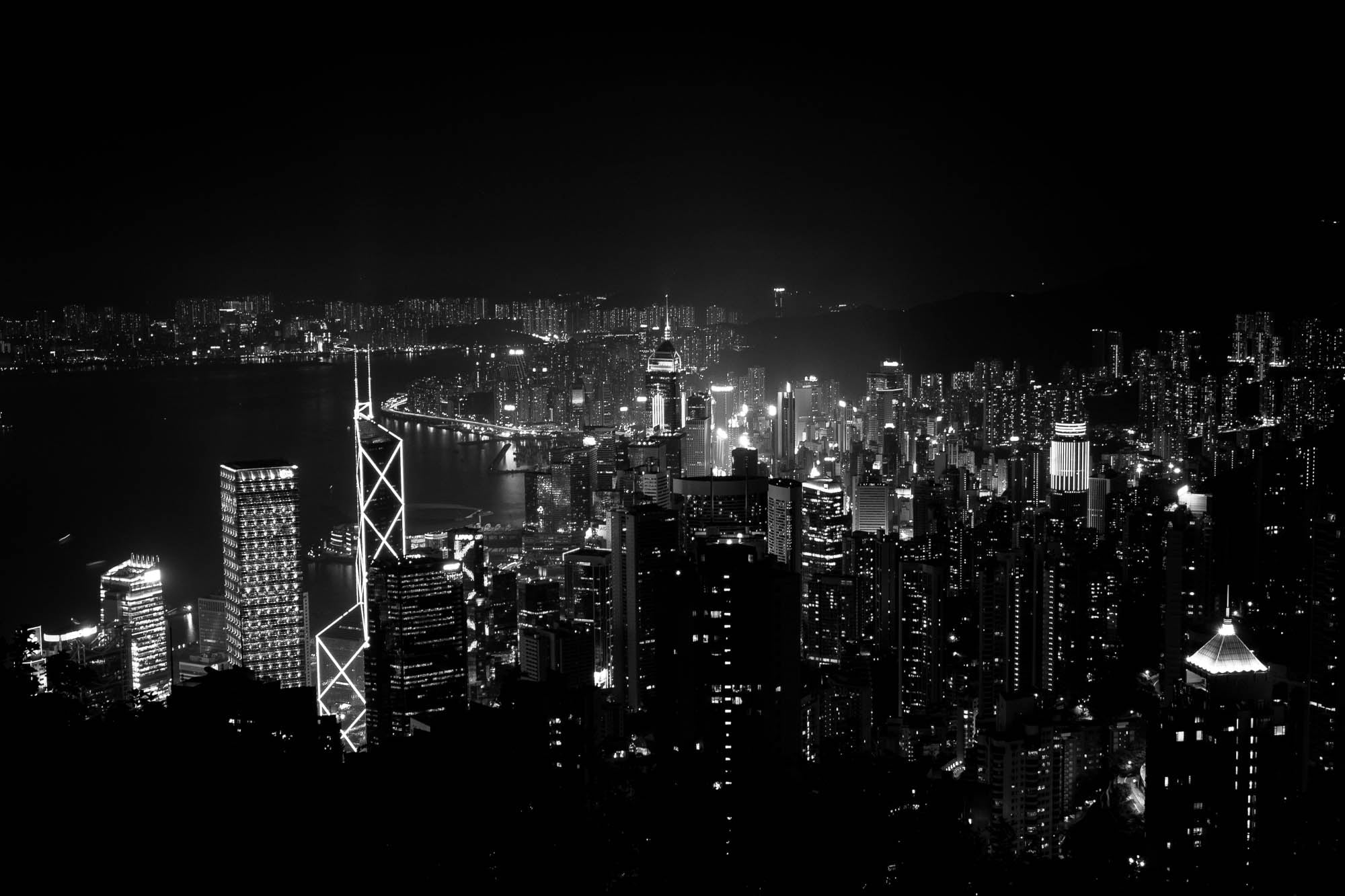 Hong Kong at night