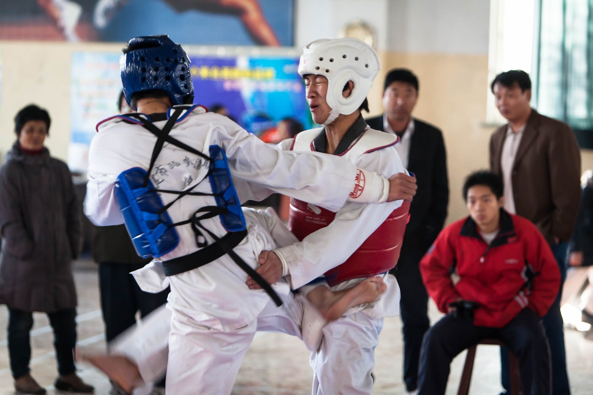 taekwondo tournament in Baoding