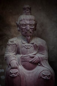 figurine in Dingzhou museum