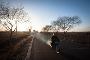 biker in Shanxi