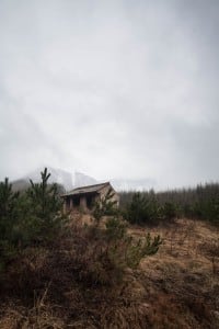 abandoned house