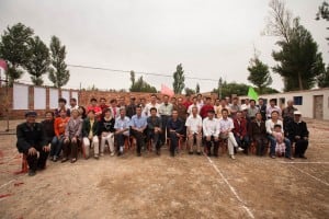 The villagers of Taipingpu invited me to attend an official building construction ceremony