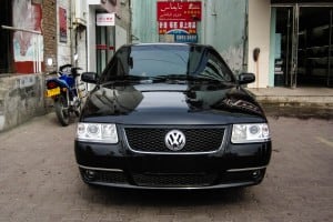 black VW