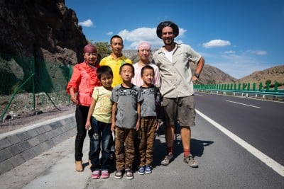 This family of hotel owners found me a few days after I had stay