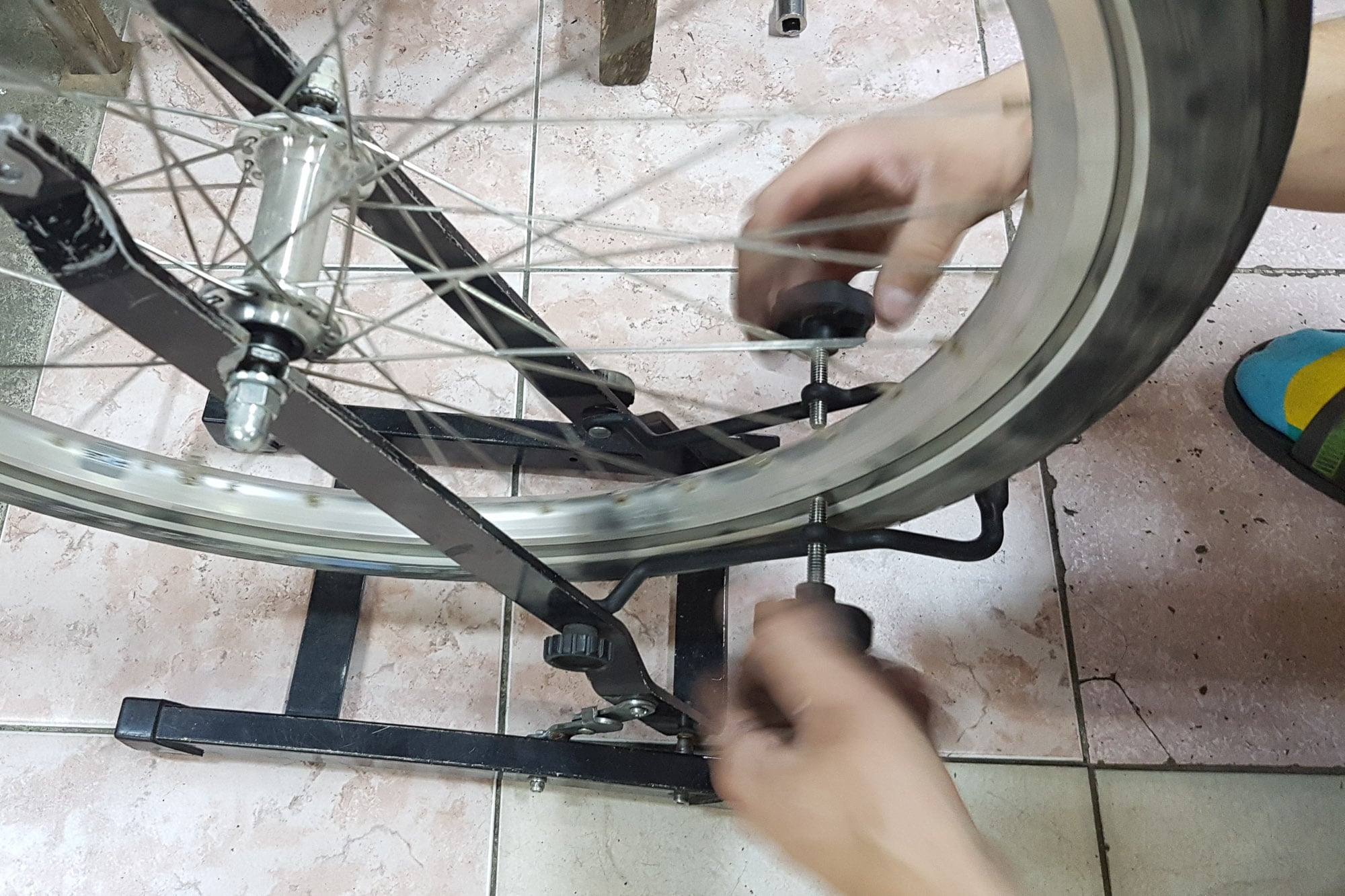 wheel adjustment
