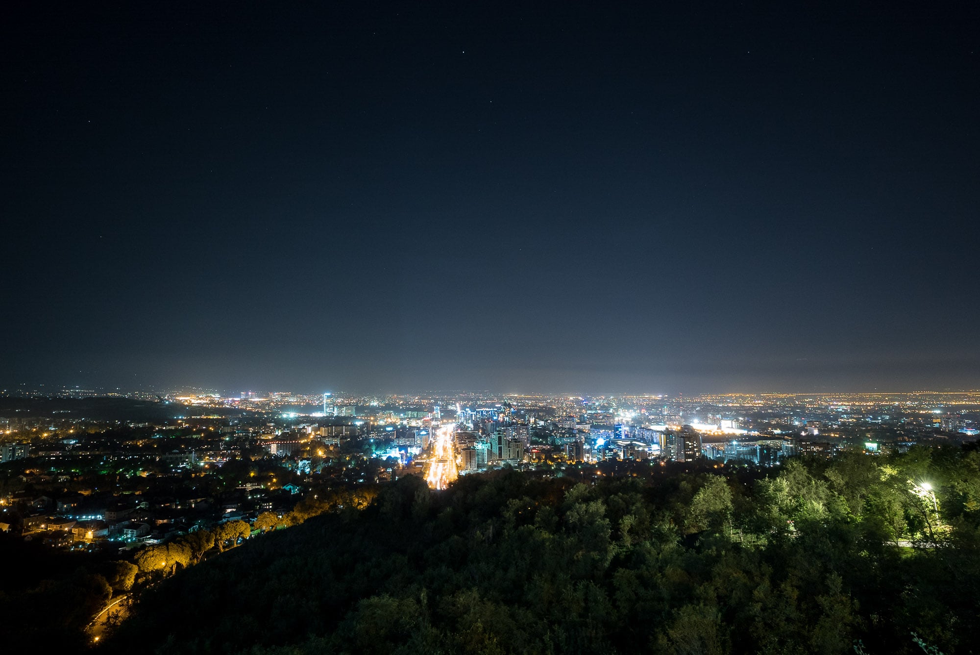 nightview from Kok-Tobe