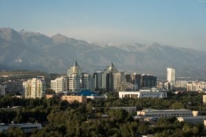 Almaty in the morning