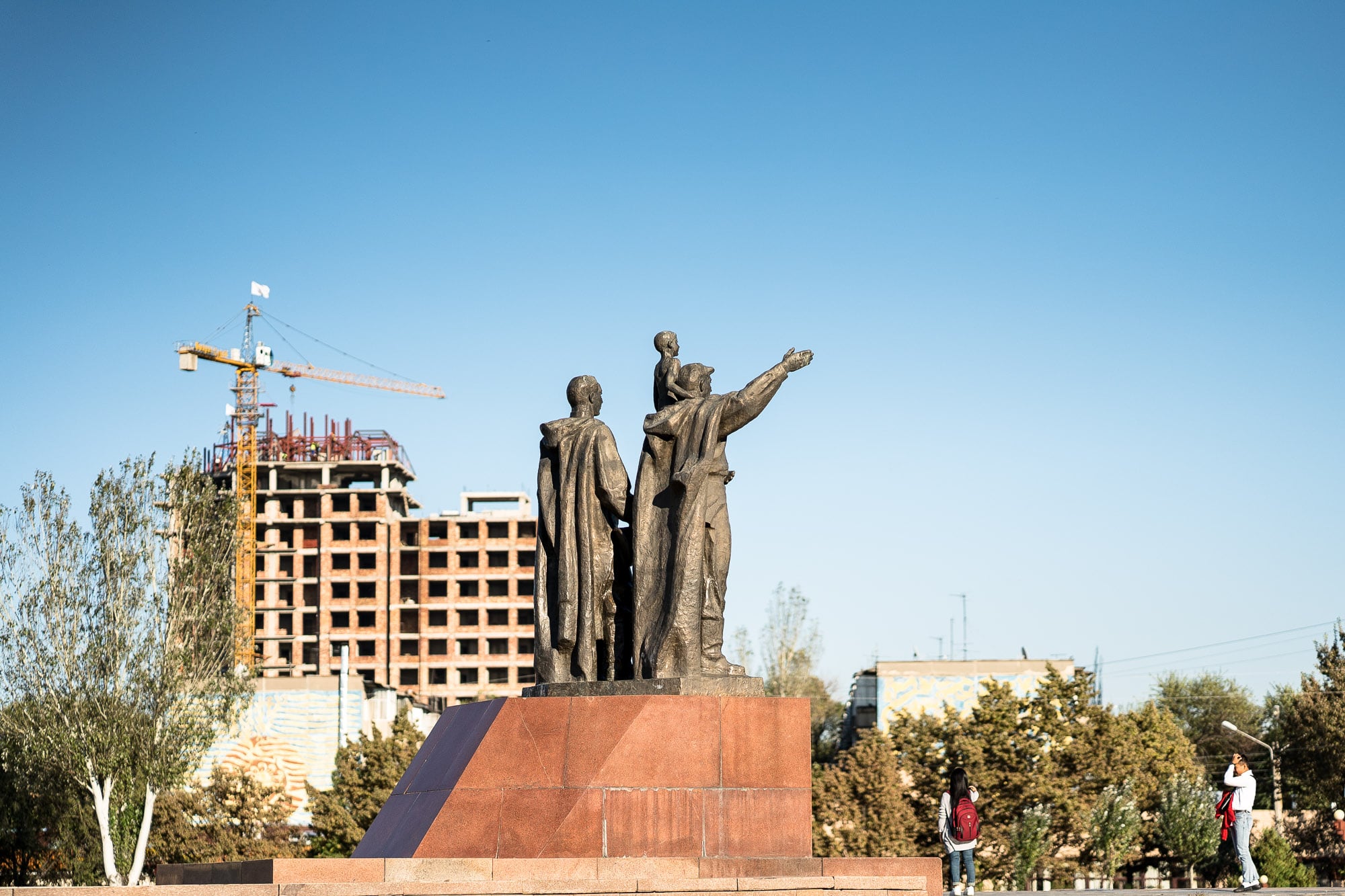 monument in Bishkek