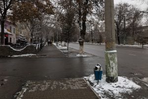 snow in Shymkent