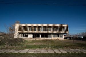 old Soviet building