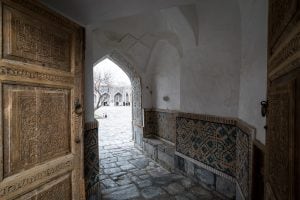 corridor in the Registan