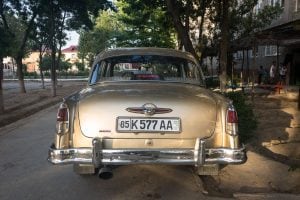 old Volga car