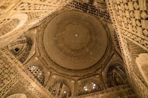 ceiling of the mausoleum