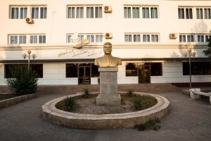 Turkmenbashi monument