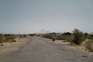 settlement in the Turkmen desert