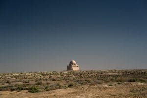 mausoleum from afar