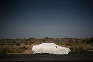 car under cover