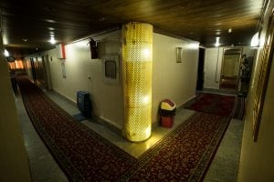 hotel corridor in Sarakhs