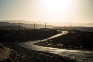 winding road near Shurloq