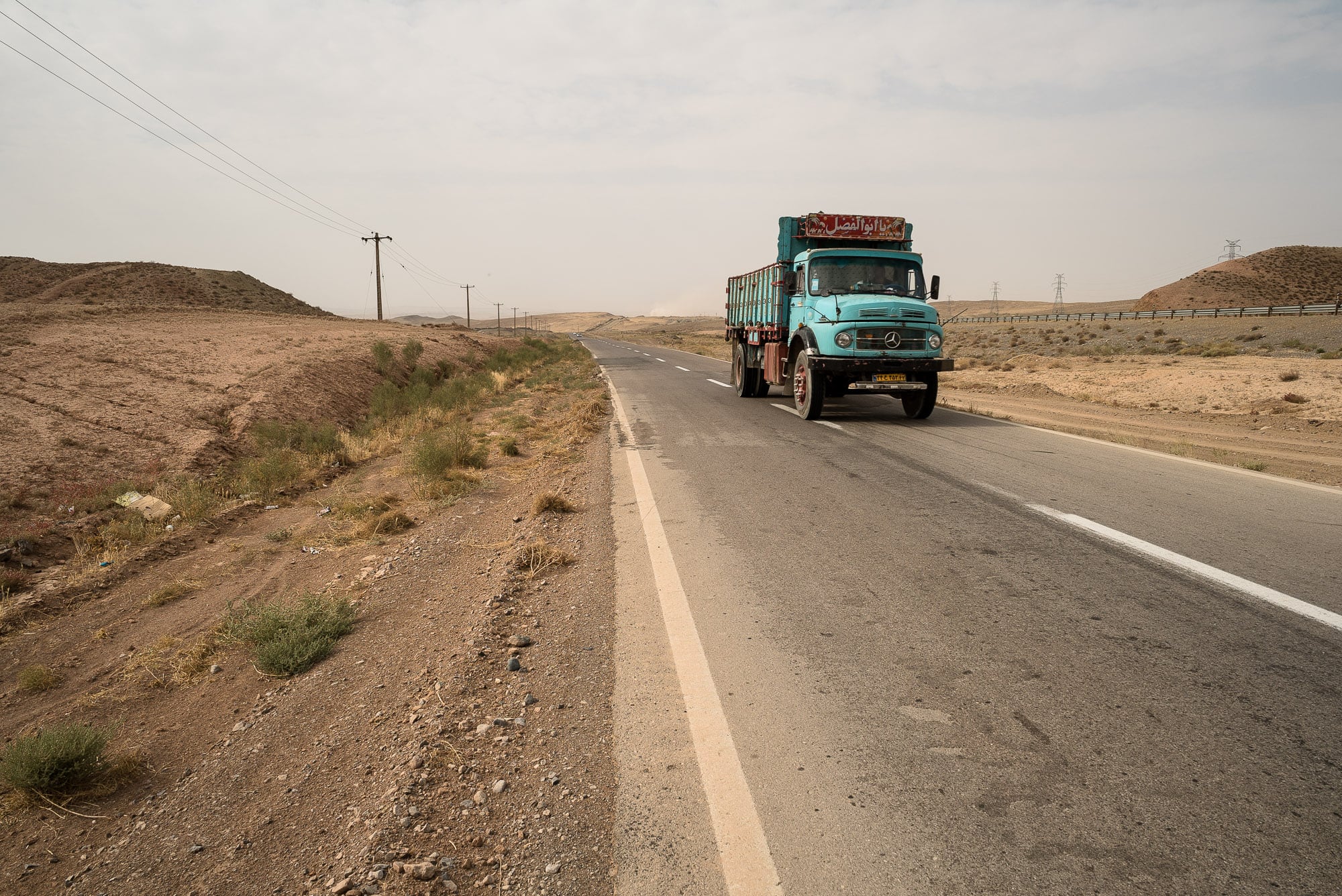 truck in Iran