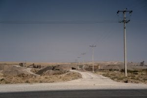 gravel pit near Mashhad