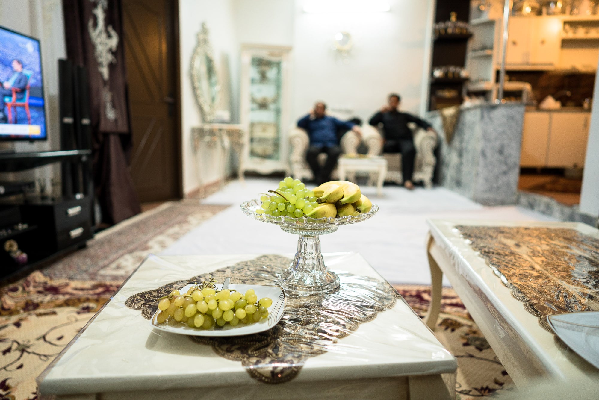 grapes in Mahdi’s house