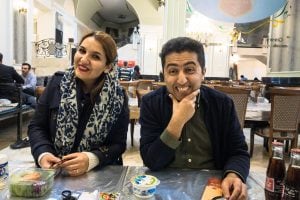 Bahman and his wife