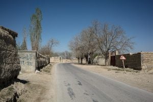 village road near Chenaran