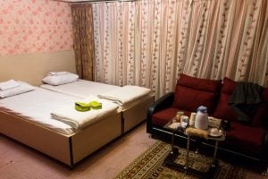 Shirvan hotel room