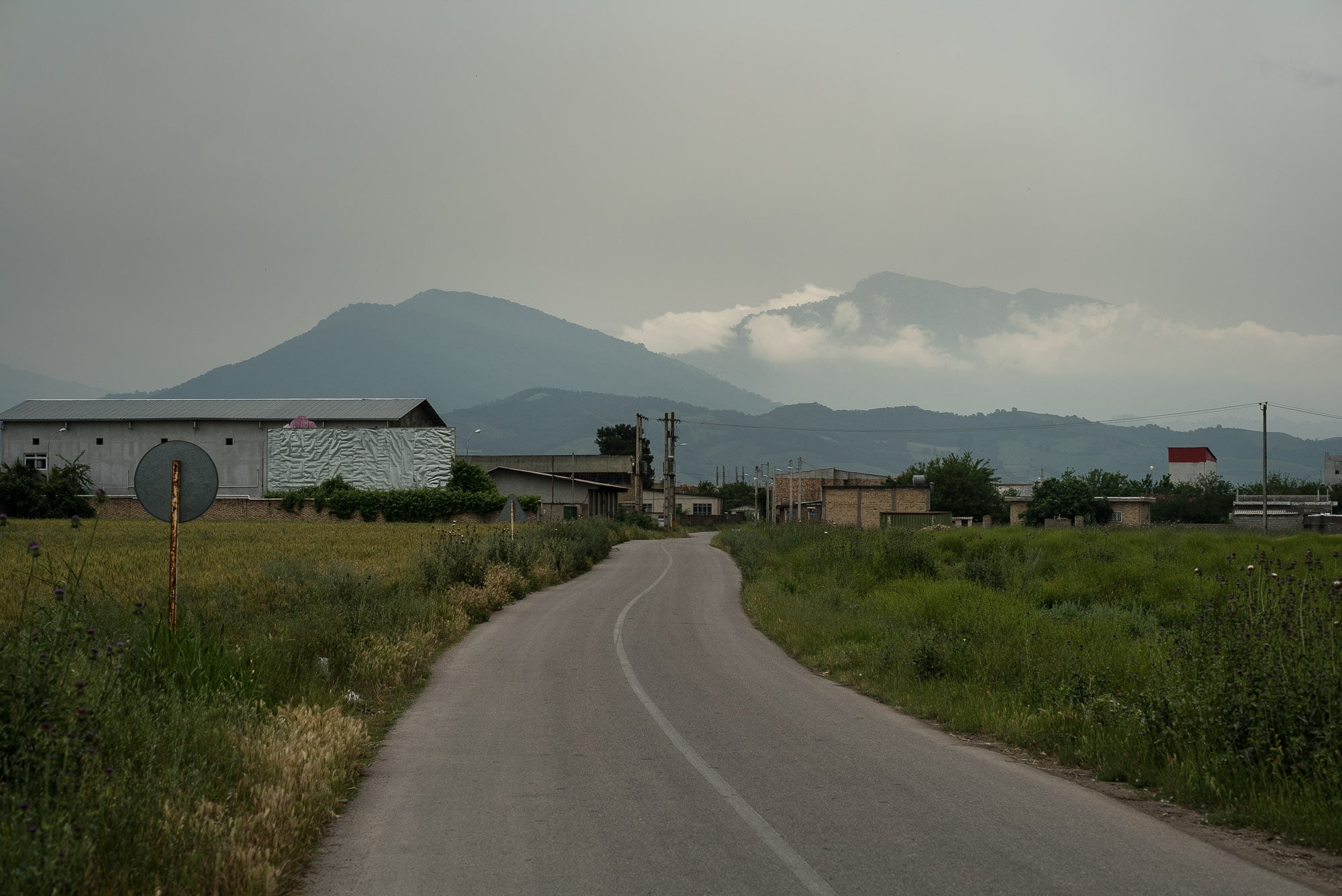 road with mountains
