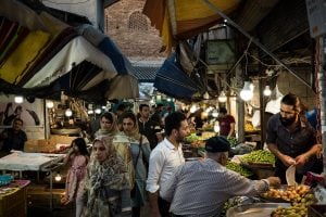 bazaar scene