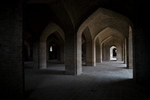 inside Farah Abad madrassa