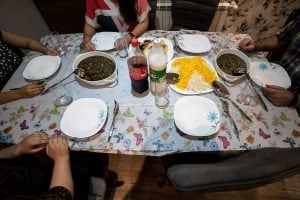 dinner in Sari