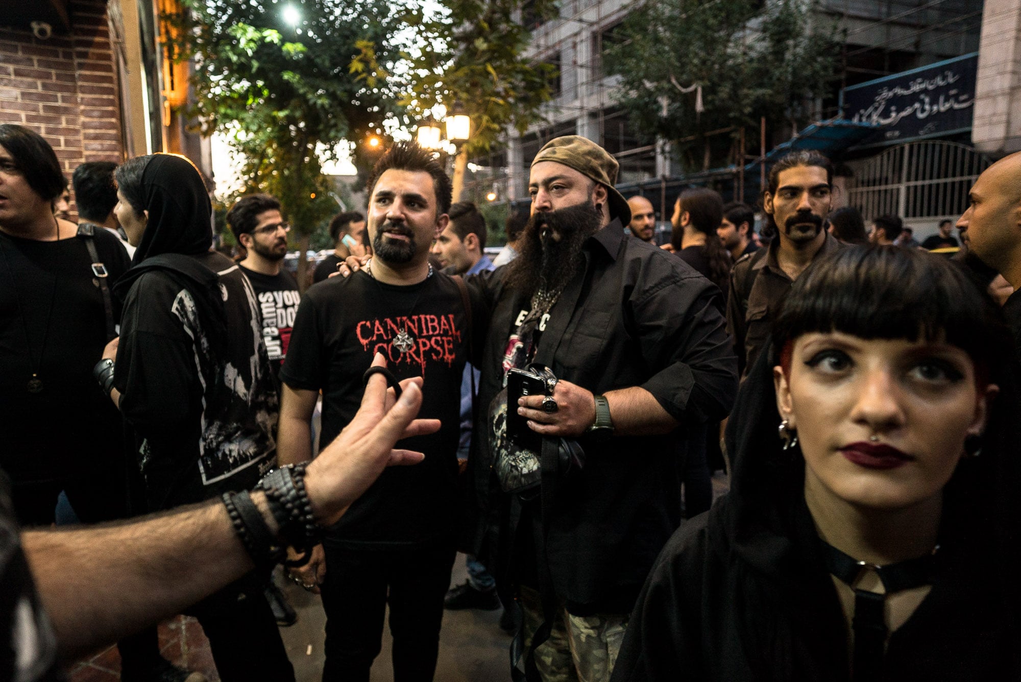 metal fans in Tehran