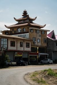 Chinese looking house