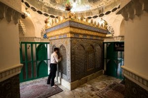 inside Lahijan shrine