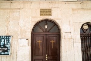 door of the Armenian church