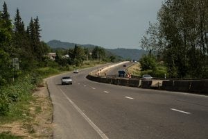 road out of Talesh