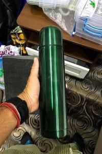 new thermos is green