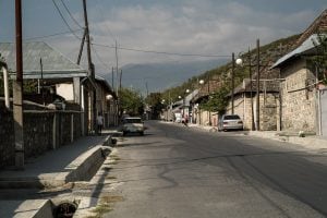 village in the Caucasus