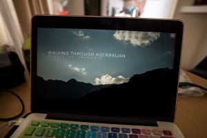 Azerbaijan walking video