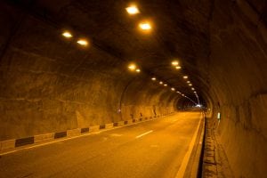 tunnel near Gori