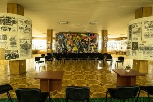 forum inside the Mayakovsky museum