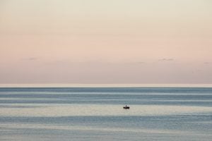 fishing boat on the Black Sea