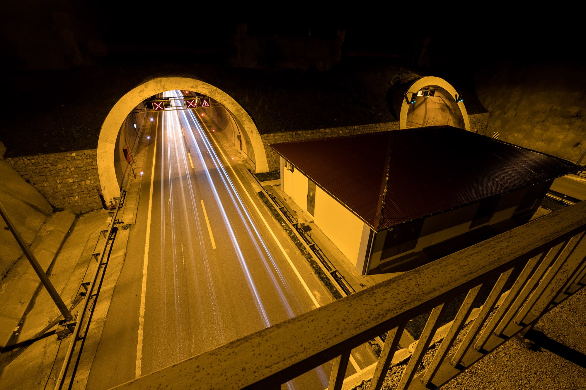 tunnel near Demirciköy