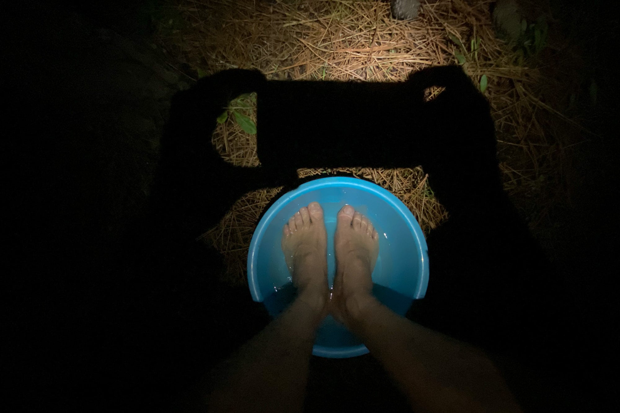 nightly foot bath